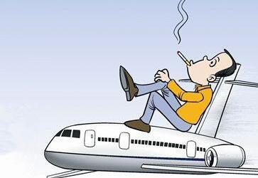 提醒中国公民不要在马来西亚飞机上吸烟